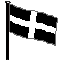 St Piran's Cornwall flag
