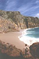 Porthcurno Beach